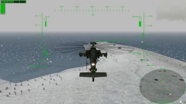 Apache - Longbow Assault Walkthrough - Mission #2 (1080p) смотреть онлайн
