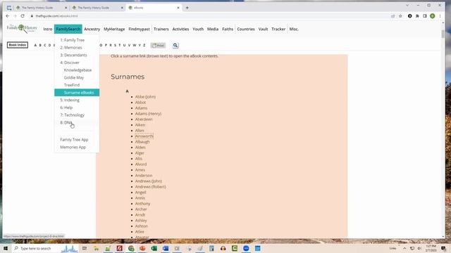 Introduction to The Family History Guide смотреть онлайн