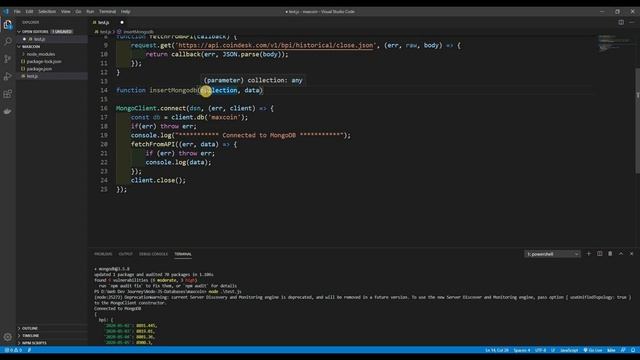 MongoDB - Connect/Insert/Query (Maxcoin) смотреть онлайн