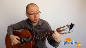 Как брать без баррэ аккорд Gm на гитаре