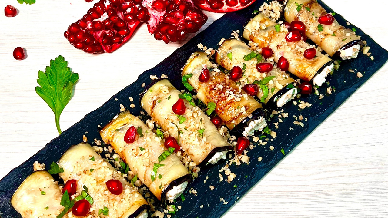 Готовлю рулетики из баклажанов с творожным сыром. смотреть онлайн