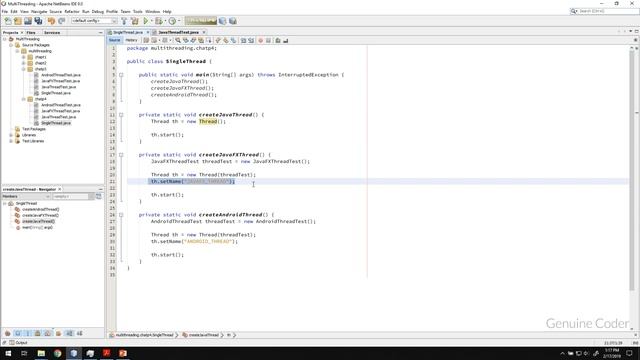 Java Multithreading Tutorial for Beginners #4: Creating new thread by extending Thread class смотреть онлайн