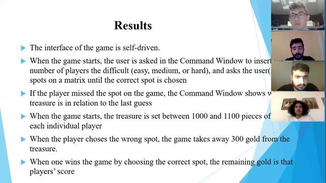 Project 2 MATLAB Code Project 'Treasure Hunt Game' смотреть онлайн
