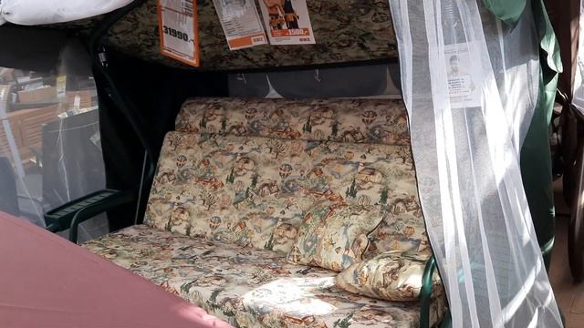 ОБИ ,Беседки,качели,садовые столы,стулья,лавочки,арки... смотреть онлайн