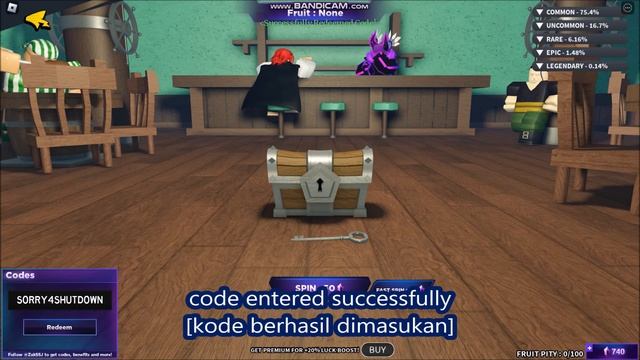 *ALL CODES WORK* [MAGMA] Fruit Battlegrounds ROBLOX | LIMITED CODES TIME | December 7, 2022 смотреть онлайн