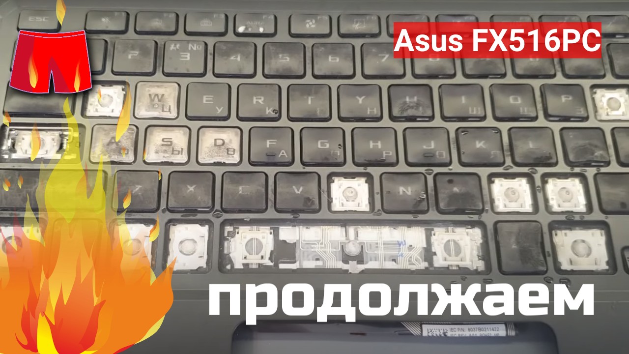 Asus FX516PC продолжаем смотреть онлайн