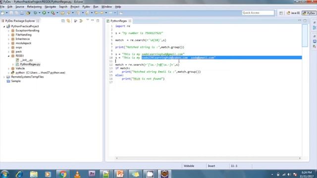 Lesson - 51 : Python Advanced - Python REGEX смотреть онлайн