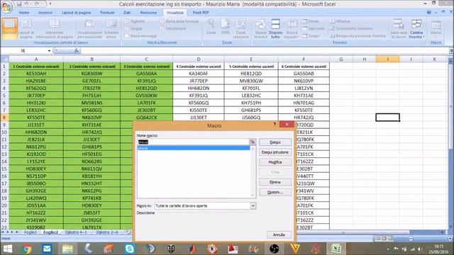 Using "Visual Basic for Application" for designing a transportation's system - UNIRC-Reggio Calabri смотреть онлайн