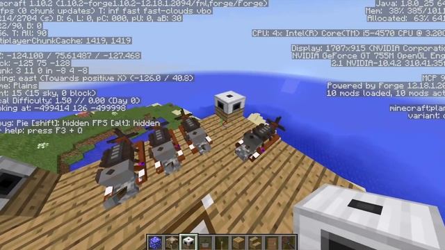 Minecraft: VALKYRIEN WARFARE MOD SHOWCASE (1.10.2) смотреть онлайн