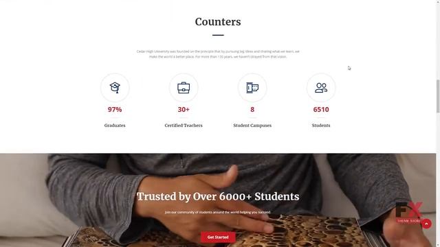 Cedar High - University WordPress Theme TMT Mikey Adolph смотреть онлайн