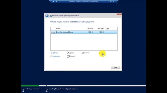 1- Windows Server 2022 Step by step installation смотреть онлайн