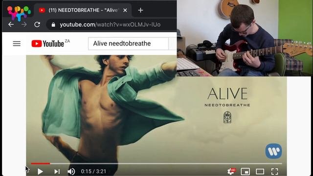 NEEDTOBREATHE - "Alive" | Electric & Acoustic | Guitar Lesson Tutorial смотреть онлайн