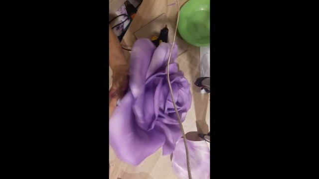 ЛАВАНДОВАЯ РОЗА. РОЗА ИЗ ИЗОЛОНА. СВЕТИЛЬНИК РОЗА. смотреть онлайн