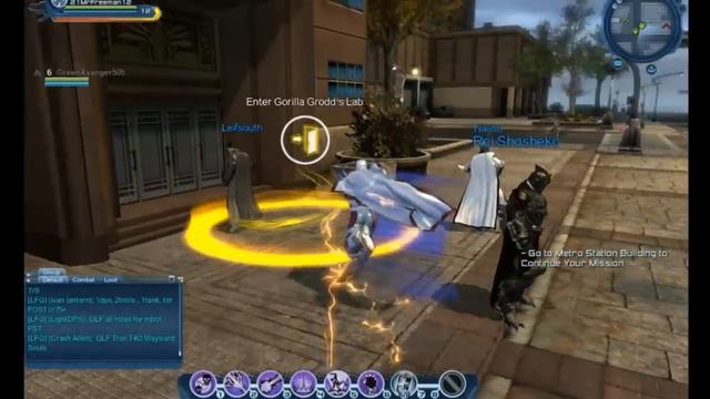 Играем в DC universe online:#1 приключение "ГЕРОЕВ"! смотреть онлайн