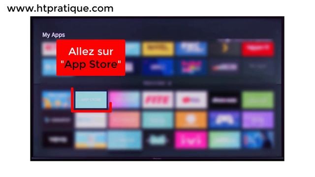 Comment installer une application sur TV Hisense VIDAA смотреть онлайн