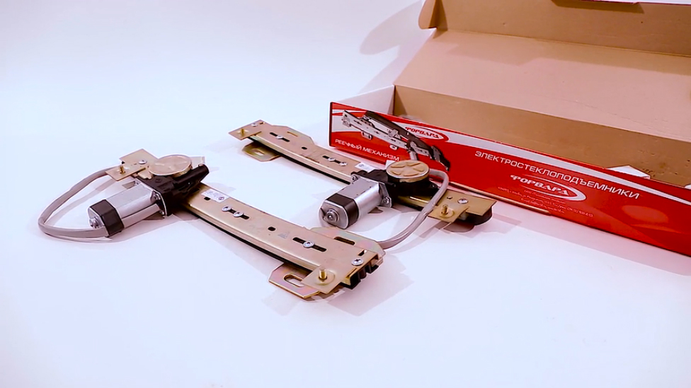 Электрические стеклоподъемники ФОРВАРД для ВАЗ-2110 в задние двери. Обзор комплекта смотреть онлайн