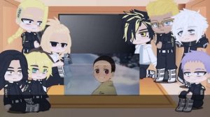 •Tokyo Revengers react to Takemichi// Takemichi as Tanjiro• Spoiler