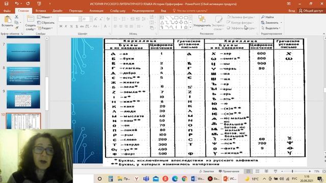 Тема 1 История орфографии смотреть онлайн