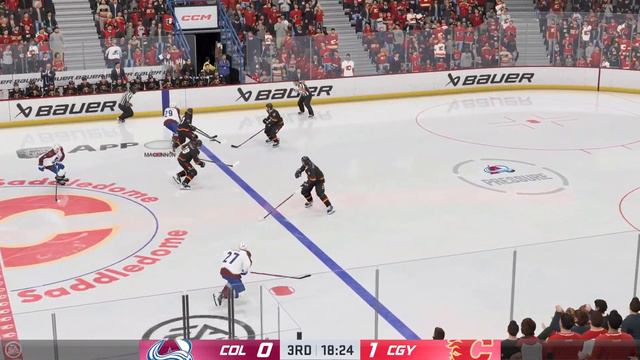 Calgary Flames vs Colorado Avalanche 3/12/2024 NHL 24 Gameplay смотреть онлайн