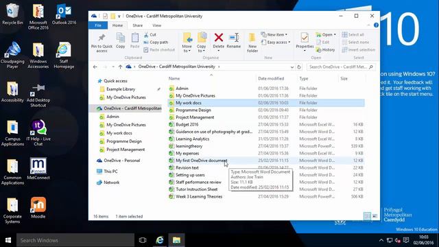 File Explorer in Windows 10 смотреть онлайн