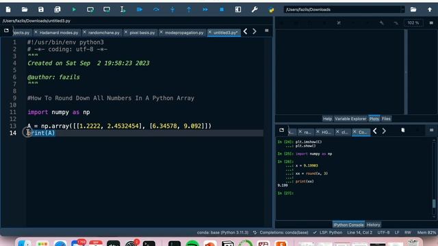 ✅ How To Round Down All Numbers In A Python Array ? смотреть онлайн
