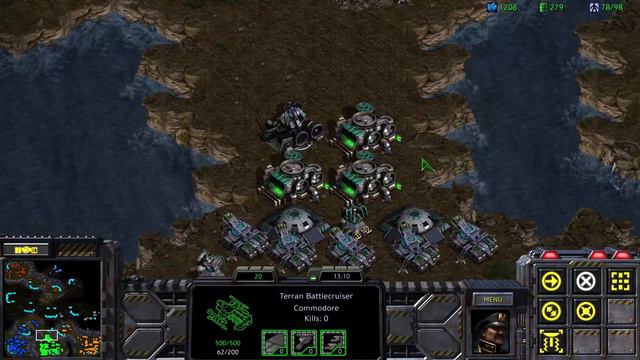 StarCraft Remastered 4VS 4 Map Big Game Hunters смотреть онлайн
