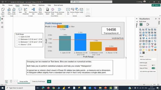 JTM-7: Creating Drill-through Pages in Power BI reports (PL-300 Topic) смотреть онлайн