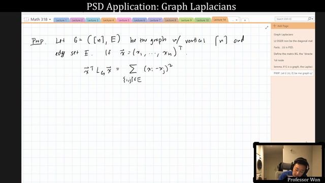 (Lecture 14) Graph Laplacians смотреть онлайн
