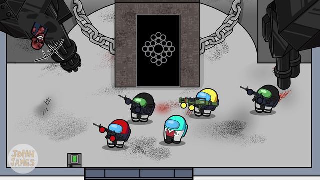 SCP-076 [SCP - Containment Breach 3 EP.1] | Among Us Animation смотреть онлайн