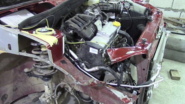 Кузовные размеры Лада Калина.Продолжение кузовного ремонта.Часть№3 смотреть онлайн