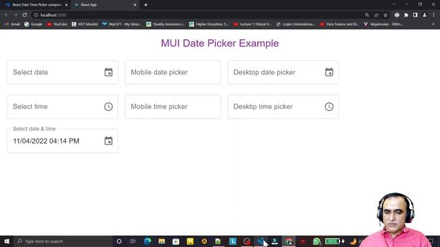 44. React Material UI DateTimePicker | MobileDateTimePicker| DesktopDateTimePicker| Dr Vipin Classe смотреть онлайн