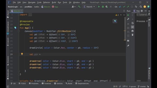 Part 1 : Node Graph - Drawing Arrows between boxes смотреть онлайн