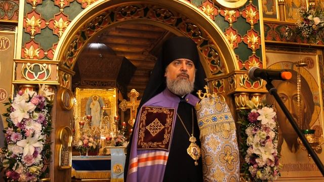 Слово Архипастыря в престольный праздник храма иконы "Всех скорбящих Радость" смотреть онлайн