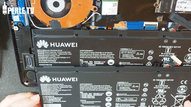 Battery Replacement / Akku wechseln (HB4593R1ECW) am Huawei MateBook D KPL-W0X & MateBook X Pro (4k смотреть онлайн