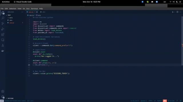Discord music bot using python | How to create a Discord BOT (Bangla Tutorial) смотреть онлайн
