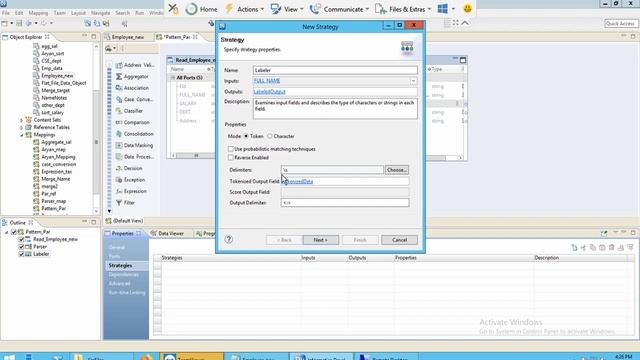 Pattern based Parsing (IDQ) смотреть онлайн