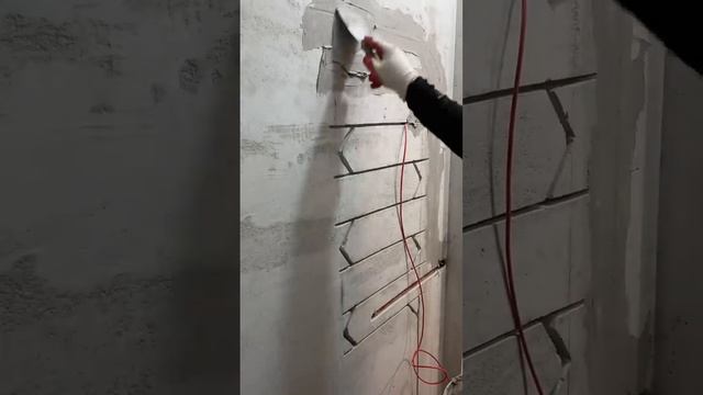 Теплая стена вместо полотенцесушителя! #ремонт #плиточник #отделка смотреть онлайн