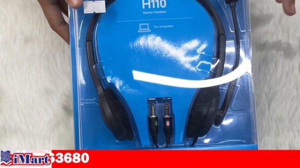 Logitech H110 Stereo Headset || Best Quality Headphones