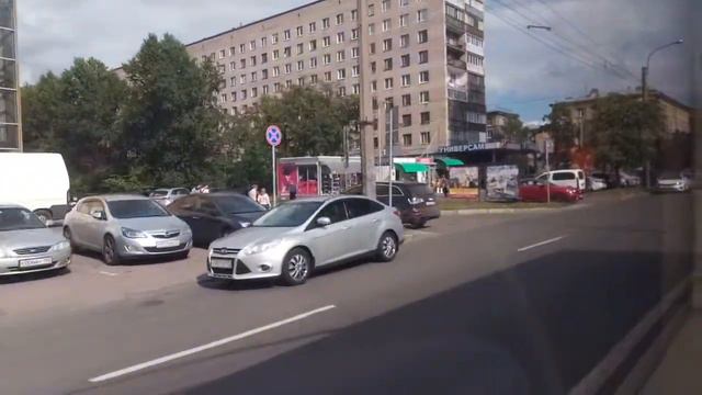 Поездка на 41 троллейбусе Электробусе Троллейбус Санкт Петербург Бортовой номер 1002 1 часть смотреть онлайн