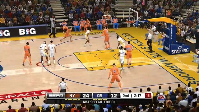 Chandler gets blocked EA SPORTS™ NBA LIVE 14 смотреть онлайн