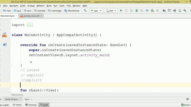 12.Implicit Intent In Android Studio |Android Implicit Intent In Hindi |Android Kotlin Hindi смотреть онлайн