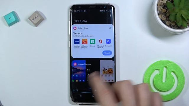How to Add and Remove Widgets on Main Screen in Samsung Galaxy S8 - Access All Widgets смотреть онлайн