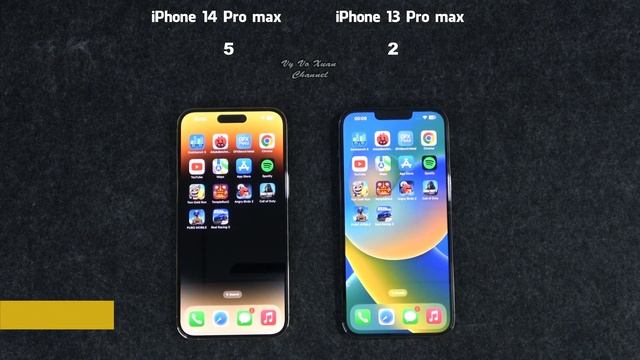 iPhone 14 Pro max vs iPhone 13 Pro max | Benchmark Scores & SpeedTest смотреть онлайн