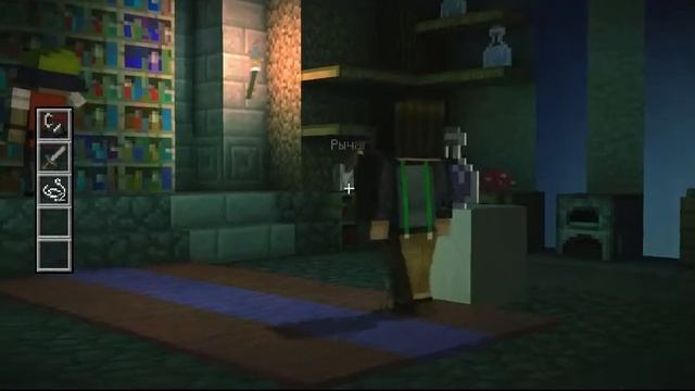 Зелье Смерти Иссушающей бури (Minecraft: Story Mode Ep.1)№6 смотреть онлайн