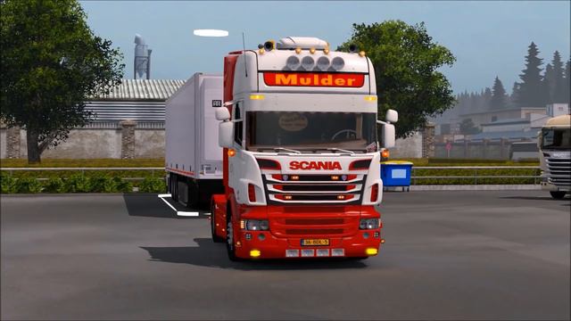 [ETS2 v1.27] Scania R730 Mulder смотреть онлайн
