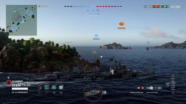 Edinburgh - Azur Lane Belfast Commander (World of Warships: Legends Xbox SX) смотреть онлайн