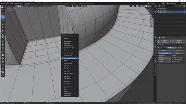 Modelling a Robot Arm in Blender Ep. 1 | Hard Surface [030] смотреть онлайн