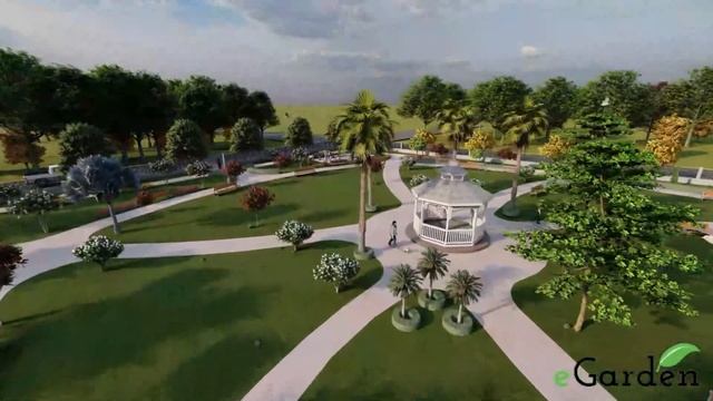 Landscape Design of Family Park for Housing Scheme... смотреть онлайн