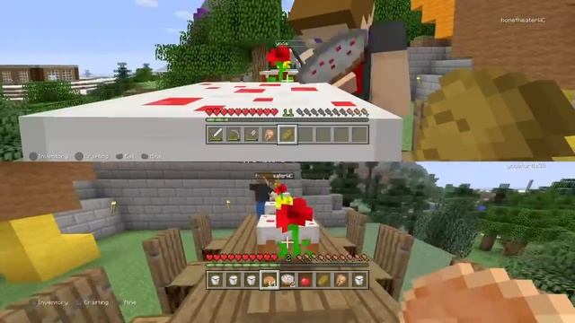 Minecraft: PlayStation®4 Edition THANKSGIVING SPECIAL! GIANT TURKEY PIXEL ART AND HUGE FEAST! смотреть онлайн