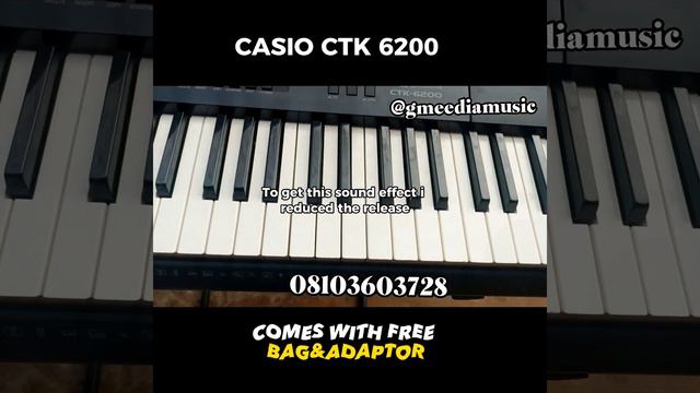 Casio Ctk 6200 sound recorded with Irig смотреть онлайн